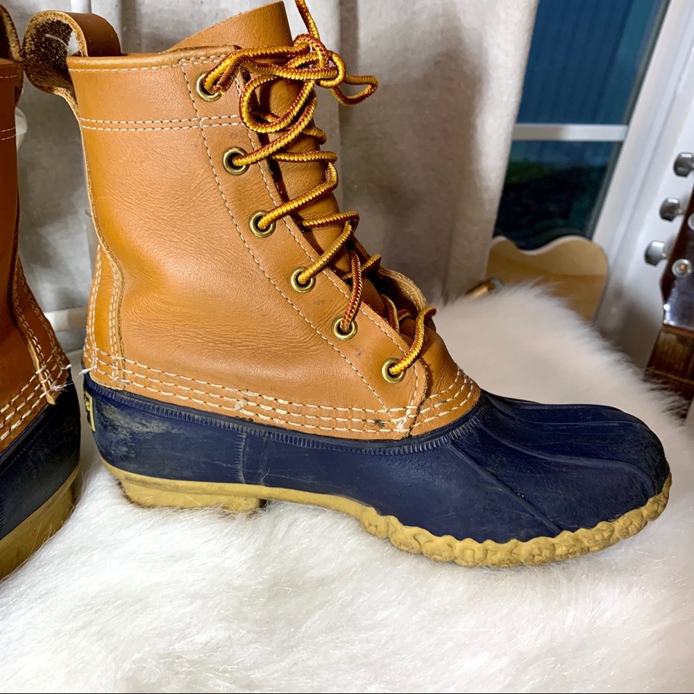 L.L. BEAN Bean WINTER INSULATED BOOTS SIZE 6M. Hiking boots, ADVENTURE BOOTS. - Picture 9 of 13